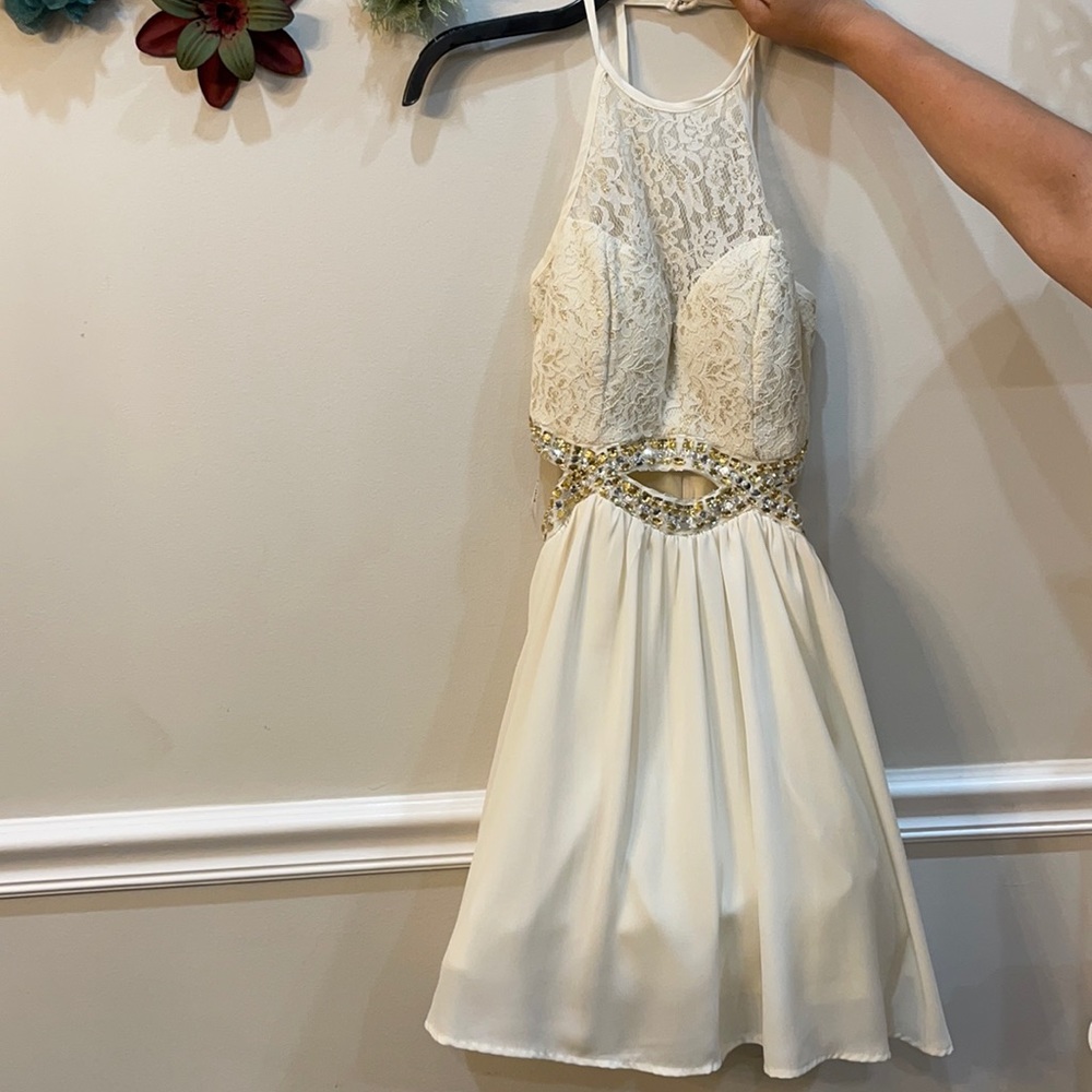 White dress